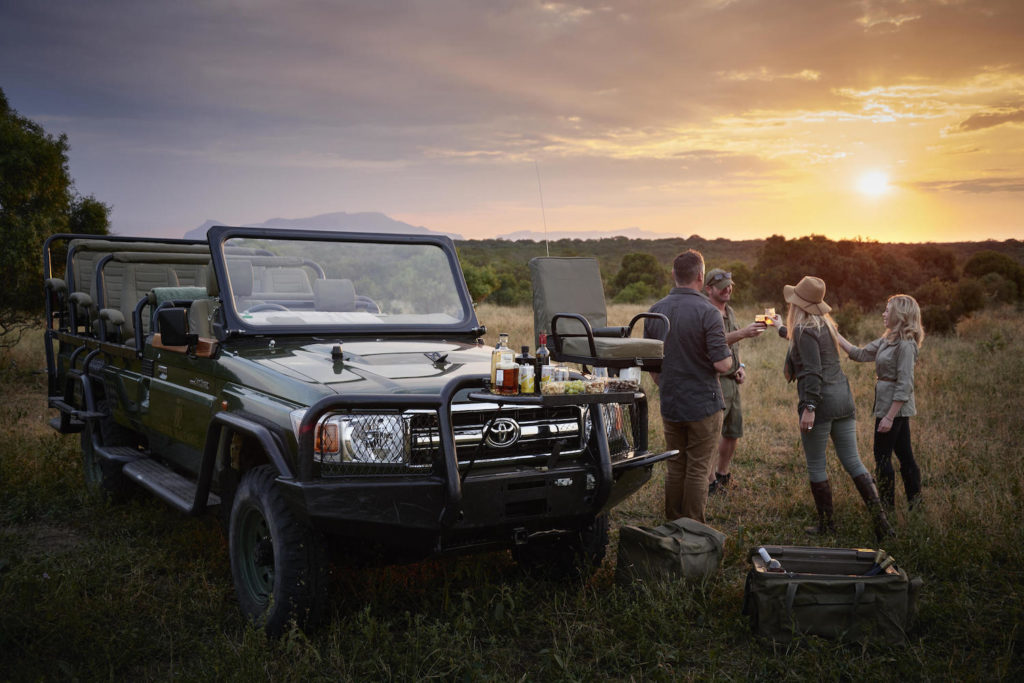Thornybush Game Reserve Krugerpark Sundowners